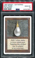 Mox Pearl Unlimited Edition PSA 10 Gem Mint MTG Magic the Gathering bgs P9