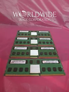 Lot of qty 4 IBM 45D1199 0/16GB 533MHz POWER6 DDR2 Memory MMA FHA p/iSeries - Picture 1 of 4