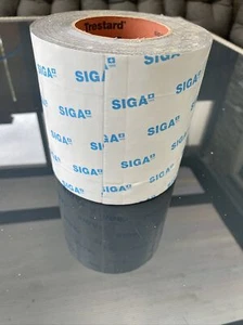 SIGA Trestard® 420 nero FR (nastro antincendio) dimensioni 150 mm x 25 metri lineari - Foto 1 di 2