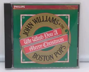 John Williams & The Boston Pops Orchestra Pops- Wish you a Merry Christmas- CD - Picture 1 of 3