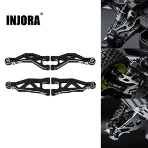 INJORA Aluminium Obere/Untere Querlenker vorn für ARRMA Mojave GROM Losi Nascar - Picture 1 of 16