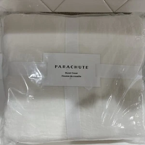 PARACHUTE DUVET COVER FULL/QUEEN 100% LINEN Cream NWT - Picture 1 of 3