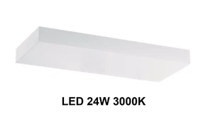 LINEALIGHT REGOLO APPLIQUE LED 24W 3000K 24CM LUCE BIANCA C. ALLUM BIANCO MONOE. - Foto 1 di 7