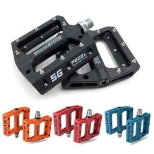 Mountainbike Pedal Nylonfaser rutschfeste Fahrradplattform flache Pedale Berg - Bild 1 von 13