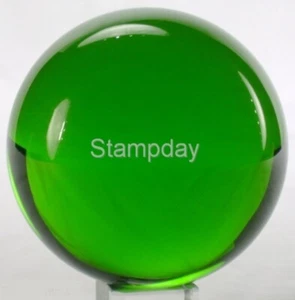 ACRYLIC BALL .75" TRANSPARENT GREEN 25 PIECES LUCITE PERSPEX PLEXIGLAS 14331-75 - Picture 1 of 1