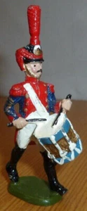 vintage metal soldier - Napoleonic Era - drummer - Picture 1 of 2