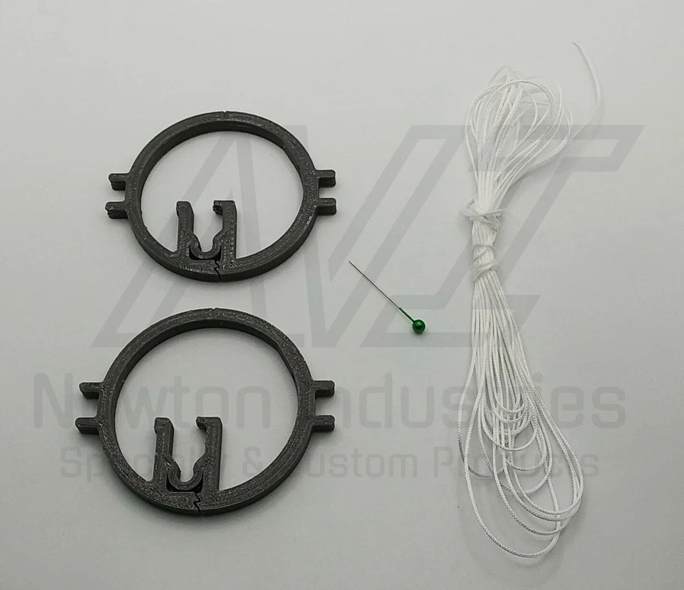 Ganchos colgantes bob de plomada de fácil ajuste clips 2,25 lb para cuerda de nailon de 0,8 1,0 mm NUEVO Foto 1 de 4