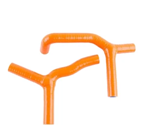 For KTM 85SX 85 SX 2003-2012 Radiator Coolant Silicone Hose Kit Orange - Picture 1 of 7