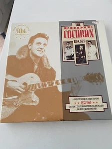 THE EDDIE COCHRAN BOX SET 1988 4 x CD BOX SET 1988 ROCKABILLY 50th Anniversary - Picture 1 of 4