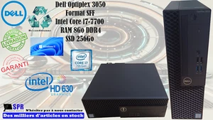 PC Dell 3050 compact et puissant Intel Core i7-7700 DDR4  SSD  Windows 11 Pro - Foto 1 di 10
