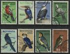    Botswana 1967 Oiseaux 10 cents à 2 Rangs d'occasion