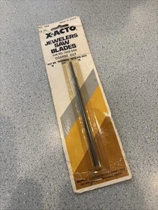 Vintage Xacto X-ACTO #759 Jewelers Saw Blades 12 Coarse Cut Made in Japan Nice! - Picture 1 of 8