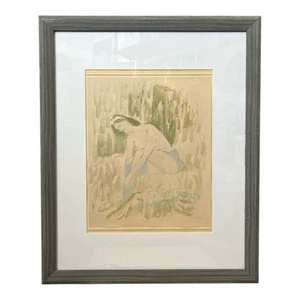 Vertês (1895-1961) “After the Morning After” Hand-Colored Lithograph Plate 1941 - Picture 1 of 10