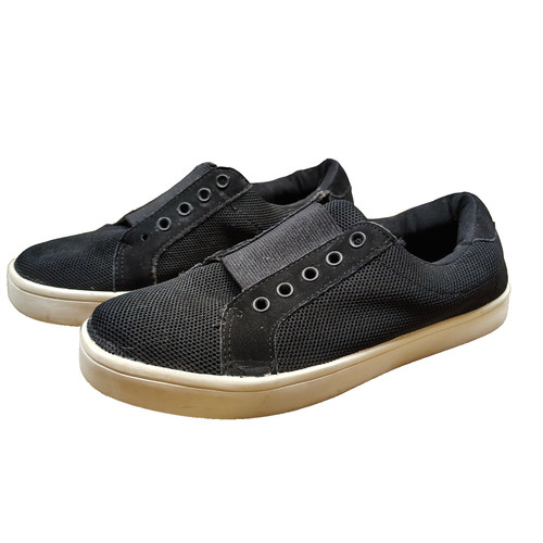 Scarpe donna Softt Grundge slip on nere taglia 6 5 senza cravatta stile Converse