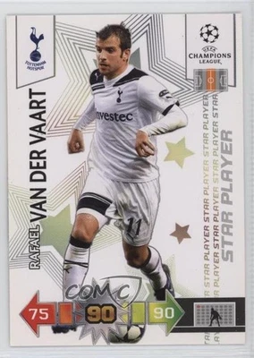 Panini Adrenalyn XL 2010 UEFA Champions League jugador estrella Rafael van der Vaart Foto 1 de 2