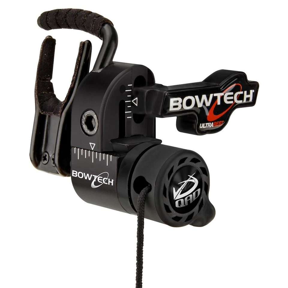 Reposapiés Bowtech Ultrarest, negro, mano izquierda Foto 1 de 1