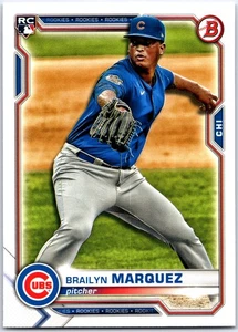 Bowman 2021 #43 Brailyn Marquez - Photo 1/2