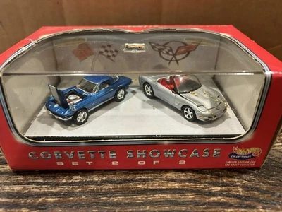 Juego de escaparate Hot Wheels Corvette 1998 2 de 2 Chevrolet cuarenta y quinto aniversario Foto 1 de 2