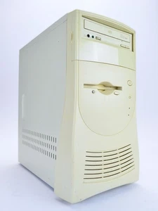 PCChips PC100 M741LMRT PCMCIA Desktop Celeron 56MB Ram 10GB HDD Windows 98 - Bild 1 von 10