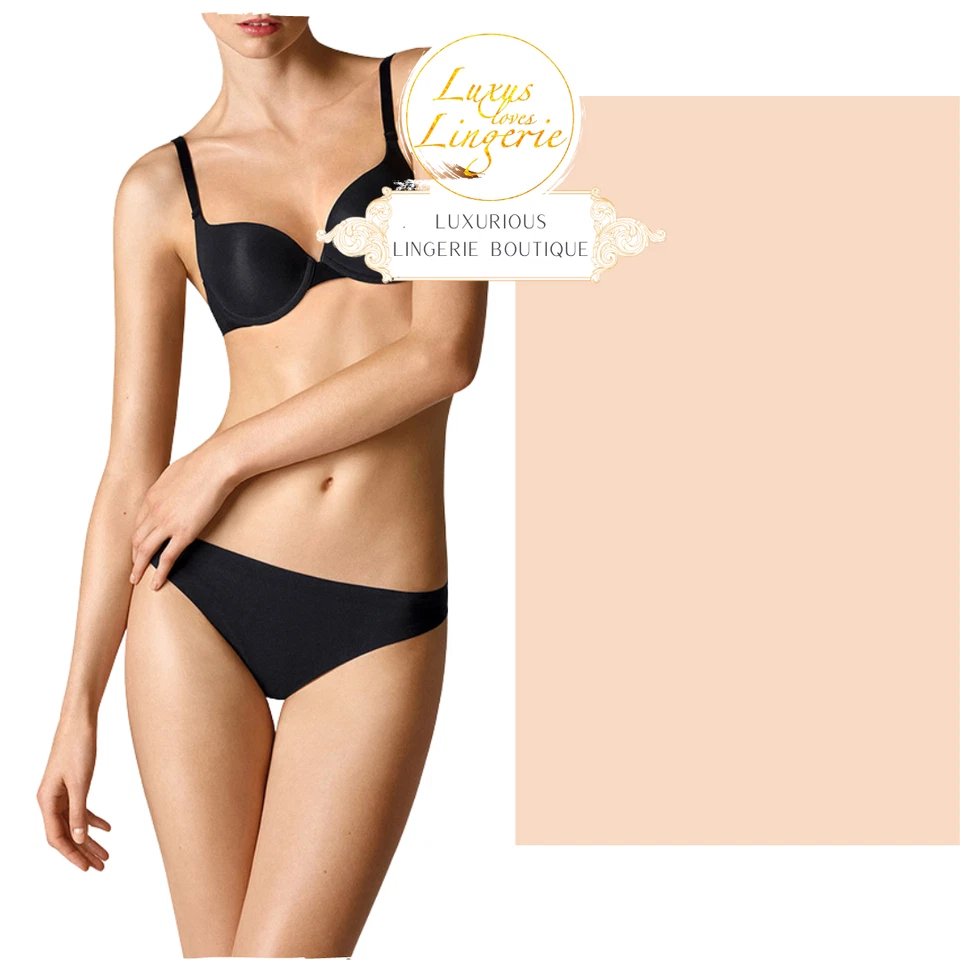 COTTON CONTOUR STRING by Wolford M rose tan Schmal anschmiegsam mit Baumwolle