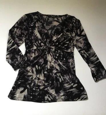 Daisy Fuentes V-Neck Babydoll Style Top Sz XS Whimsigoth Y2K - Image 1 of 4