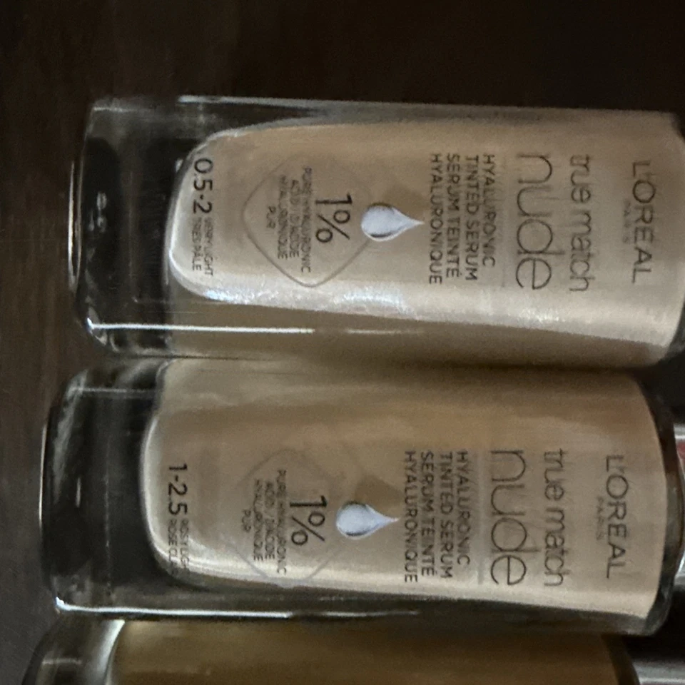 Lot Of New L'OReal Paris True Match Hyaluronic Tinted Serum & Infallible Powder - Image 1 of 3