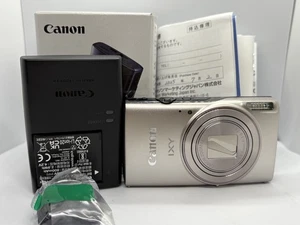 [Top MINT w/Box]Canon IXY 650 PowerShot Elph 360 HS Digital Camera 20.2MP Sliver - Picture 1 of 15
