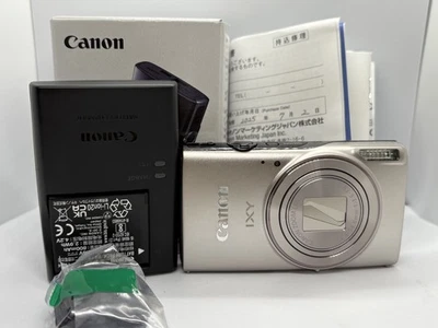 [Top MINT w/Box]Canon IXY 650 PowerShot Elph 360 HS Digital Camera 20.2MP Sliver - Image 1 of 4