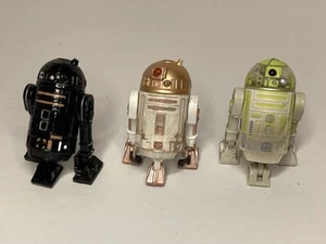 Star Wars Hasbro R2-Q5 R3-T7 R4-G9 Lot of 3 Astromech Droids Loose Action Figure - Picture 1 of 2