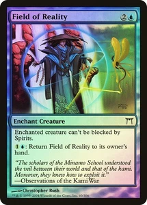 MTG FOIL Field of Reality  - Champions of Kamigawa #060 - Picture 1 of 1