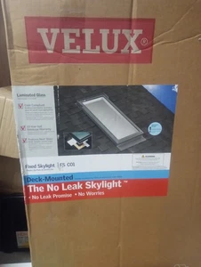 Velux FS C01 2004 21 Zoll x 26,88 Zoll Feststehendes Deck-Montage Dachfenster laminiert Low-E3 - Bild 1 von 2