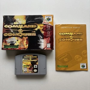 Command & Conquer N64 Nintendo 64 Komplett CIB Box Handbuch Spiel Original - Bild 1 von 24