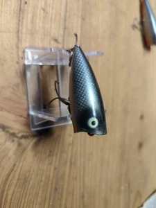 VINTAGE HEDDON CHUGGER,JR. IN RARE Smokey Joe Pre-owned - Picture 1 of 6