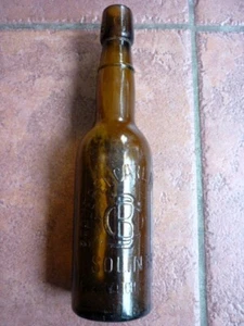 alte Bierflasche Brauerei Carl Beckmann Solingen - Bild 1 von 4