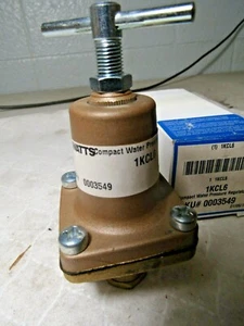 NUOVO WATT 1KCL6 1/4" PORTE REGOLATORE DI PRESSIONE DA 3 A 50 PSI OTTONE  - Foto 1 di 4