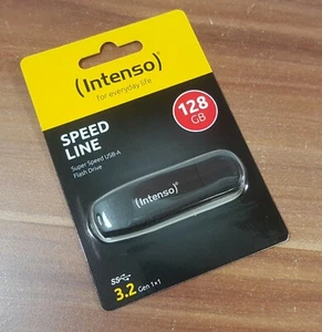 128GB USB 3.2 Gen 1x1 Stick Schlüsselanhänger Lesen Schreiben bis 70MB/s Intenso - Picture 1 of 1