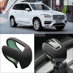 Alcantara Gear Shift Knob Sticker Cover Protect shell Trim For Volvo XC90 2015- - Picture 1 of 10