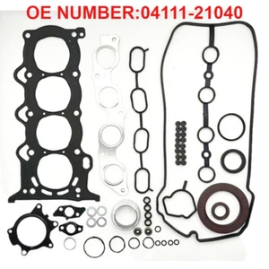04111-21040 For Toyota Yaris 1NZ 2NZ Engine Cylinder Gasket Repair Kit@ - Picture 1 of 2
