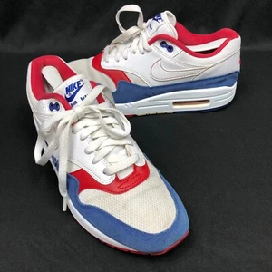 Nike Air Max 1 USA Amerika CJ9927-100 rot weiß blau Sneaker Spitze Herren Größe 7,5 - Bild 1 von 9