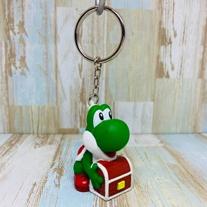 Banpresto 1999 Nintendo Super Mario Fiesta Figura Llavero Yoshi - Imagen 1 de 7