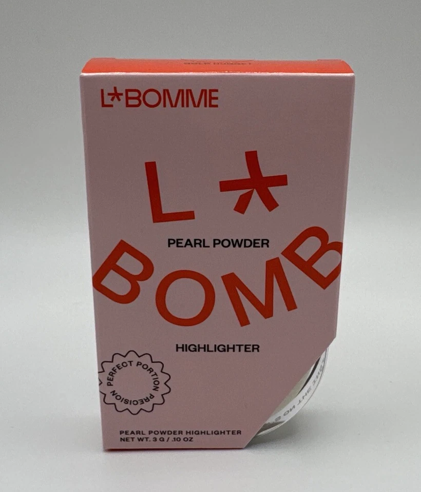 LABOMME - La Bomb Pearl Powder Highlighter ~ GOLD NUGGET ~ 3g / .10 Oz SEALED - Image 1 of 3
