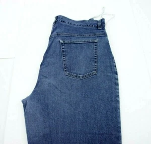 Women's Jones Jeans Wide Leg Blue Jeans Cropped  34X21 Stretch  - Picture 1 of 11