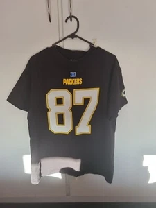 Green Bay Packers Jersey Mens Large Shirt Jordy Nelson 87 NFL Team Apparel NFC - Picture 1 of 5