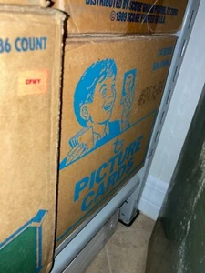 1989 TOPPS - SEALED VENDING CASE - R JOHNSON J Smoltz G Sheffield BIGGIO (RC's) - Picture 1 of 1