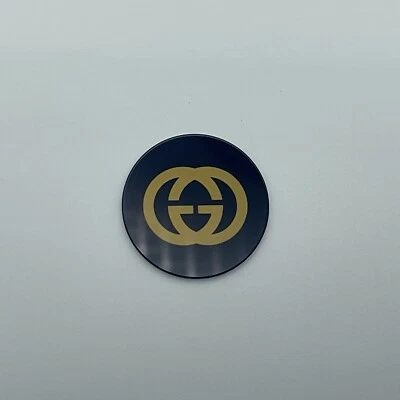 NOS GUCCI 2000L BLUE CRYSTAL GLASS FOR WATCH CASE BACK - Image 1 of 3