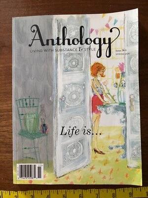 Anthology Magazine Spring 2011 Issue No. 3 Life Style Substance Excellent  R2 - Image 1 of 4