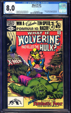 What If? #31 CGC 8.0 "Death" Of Hulk, Magneto, Wolverine, X-Men