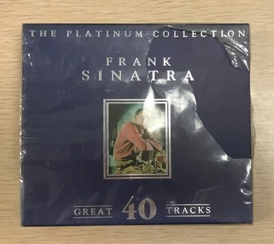 FRANK SINATRA The Platinum Collection 40 Great Tracks 2 Disc Set NEW Sealed 1996 - Image 1 of 3