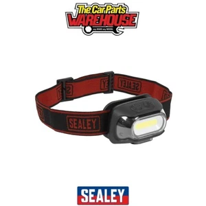 Sealey HT08R Rechargeable Head Torch with Auto-Sensor 8W COB LED - Picture 1 of 5