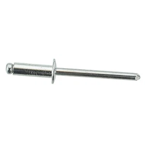 #66 Aluminum Pop Rivet Mandrel - 3/16" Dia. 3/8" Flange 17/32" Length - 100 Pack - Picture 1 of 2